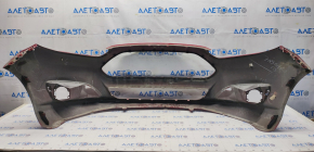 Front bumper bare Ford Fiesta 14-19 rest usa, red, scratches, bumps