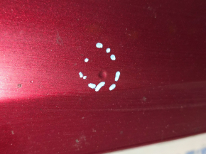 Front bumper bare Ford Fiesta 14-19 rest usa, red, scratches, bumps
