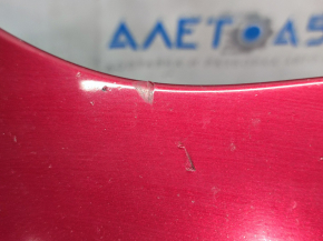 Front bumper bare Ford Fiesta 14-19 rest usa, red, scratches, bumps