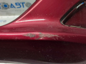 Front bumper bare Ford Fiesta 14-19 rest usa, red, scratches, bumps
