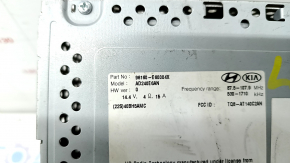 Radio tape recorder Hyundai Sonata 15-17 hybrid large display touch, scratch