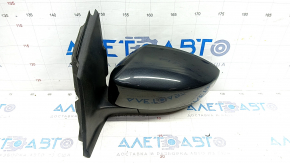 Side mirror left Ford Escape MK3 17-19 rest 5 pins, BSM, black