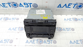 Radio tape recorder Hyundai Sonata 15-17 small display, chrome useful