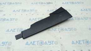 Front left center console trim Audi Q7 16- black, scratches, broken fastener