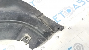 Front bumper protection Audi Q7 16-19 type 1, no fragment, crack