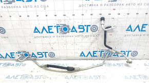 Air conditioner tube compressor-heater third Audi Q7 16- long