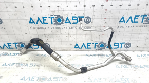 Air conditioner tube compressor-heater third Audi Q7 16- short