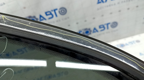 Window blind glass rear right Lincoln MKC 15 - scratches on chrome, scratches on glass
