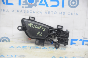 Door handle inner rear left Honda Insight 19-22 black