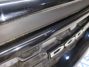 Radiator grill grill Dodge Journey 13-20 black with emblem, scratches, sand
