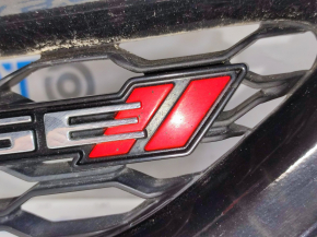 Radiator grill grill Dodge Journey 13-20 black with emblem, scratches, sand