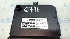 Fan motor heater Audi Q7 16-