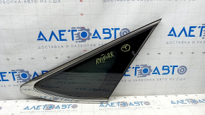 Window blind glass rear right Lexus RX350 RX450h 10-15 chrome, scratches on chrome