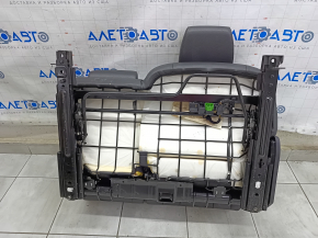Rear row of seats 2nd row Audi Q7 4L 10-15 heated, leather black, missing right part