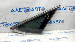 Window blind glass rear right Lexus RX350 RX450h 10-15 chrome scratches on chrome, scratches on glass