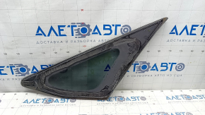 Window blind glass rear left Lexus RX350 RX450h 10-15 chrome, scratches on chrome