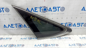 Window blind glass rear left Lexus RX350 RX450h 10-15 chrome scratches on chrome, scratches on glass