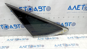 Window blind glass rear left Lexus RX350 RX450h 10-15 chrome scratches on chrome, scratches on glass