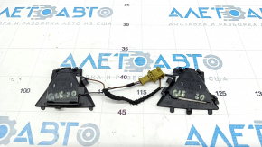 Mercedes W167 GLE 350 450 20-23 windshield camera heating for 2 cameras, broken mount