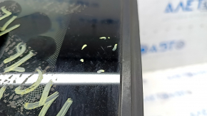 Window blind glass rear left Lincoln MKC 15 - scratches on chrome, scratch on glass