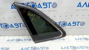 Window blind glass rear left Lincoln MKC 15 - scratches on chrome, scratch on glass