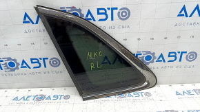 Window blind glass rear left Lincoln MKC 15 - scratches on chrome, scratch on glass