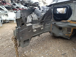 Front right quarter Volvo XC90 16-22 on the body, gray, butt