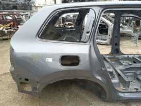 Quarter wing rear right Volvo XC90 16-22 on the body, gray, pokes