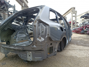 Quarter wing rear right Volvo XC90 16-22 on the body, gray, pokes