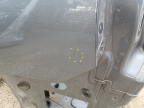 Quarter wing rear left Volvo XC90 16-22 on the body, gray, dents, bumps