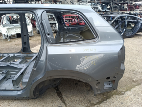 Quarter wing rear left Volvo XC90 16-22 on the body, gray, dents, bumps
