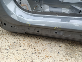Front left quarter Volvo XC90 16-22 on the body, gray, dents