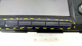 Monitor, display, navigation Nissan Murano z52 15 - cracks in buttons