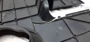 Engine cover left Lexus ES350 07-12 scratches, crack, broken fasteners