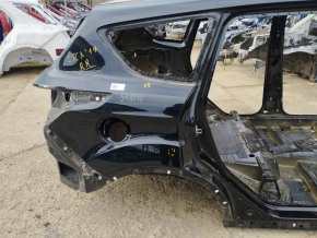 Quarter wing rear right Ford Escape MK3 13-19 black on the body, pokes
