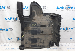 Engine protection left Kia Optima 11-15 cracks, chips