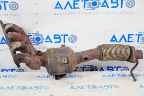 Exhaust manifold with catalytic converter Ford Fiesta 11-19 1.6