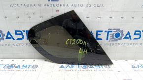 Window blind glass rear left Lexus CT200h 11-17 scratches on glass