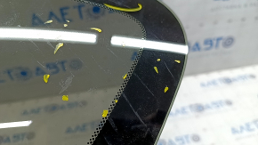 Window blind glass rear left Lexus CT200h 11-17 scratches on glass