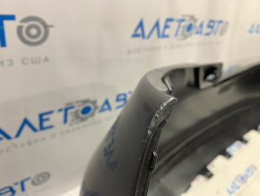 Rear bumper bare Toyota Camry v50 12-14 usa LE XLE broken fasteners, bent fasteners, scratches