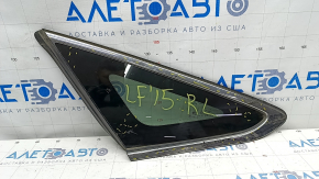 Window blind glass rear left Hyundai Sonata 15-17 petrol, scratches on chrome, scratches on glass