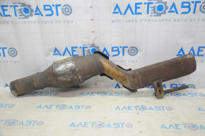 Nissan Pathfinder 13-20 exhaust pipe catalyst sawed off