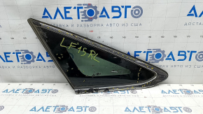 Window blind glass rear left Hyundai Sonata 15-17 petrol, scratches on chrome, scratches on glass