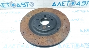Rear right brake disc Audi Q7 16-350/28 mm, perforated