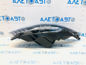 Headlight front left naked Chevrolet Volt 11-15 housing pressed, mount cracked