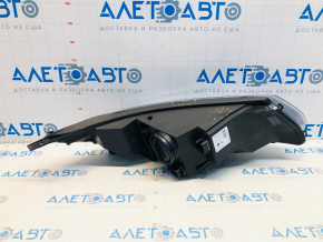 Headlight front left naked Chevrolet Volt 11-15 housing pressed, mount cracked