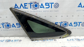 Window blind glass rear left Hyundai Sonata 15-17 petrol, scratches on chrome, scratches on glass