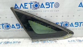 Window blind glass rear left Hyundai Sonata 15-17 petrol, scratches on chrome, scratches on glass