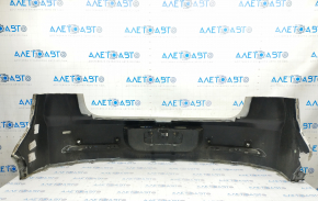 Rear bare bumper Chevrolet Volt 11-15 for parking sensors, white, no fragment, crack, worn, torn fastening
