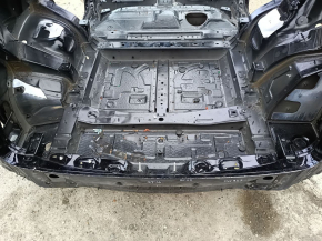Rear panel Audi Q7 16- 2 parts, black, on the body